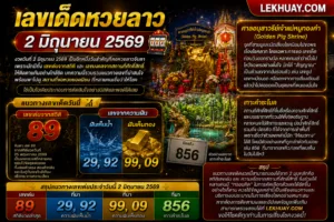 Read more about the article คอหวยอย่าพลาดส่อง! เลขเด็ดหวยลาว 2 มิถุนายน 2569 🎰